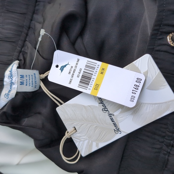 Tommy Bahama Satin High-Rise Wide-Leg Pants Size Medium - Picture 4 of 4